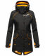 Marikoo Soulinaa Damen Softshell Jacke Schwarz-Gr.S