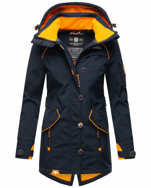 Marikoo Soulinaa Damen Softshell Jacke Navy-Gr.XS