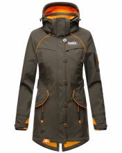 Marikoo Soulinaa Damen Softshell Jacke Anthrazit-Gr.XS