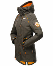 Marikoo Soulinaa Damen Softshell Jacke Anthrazit-Gr.XS
