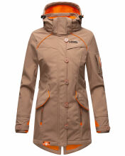 Marikoo Soulinaa Damen Softshell Jacke Taupe Grau-Gr.XS
