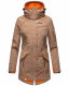 Marikoo Soulinaa Damen Softshell Jacke Taupe Grau-Gr.XS
