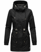 Navahoo Neophee Damen Softshell Parka Schwarz.Gr.S