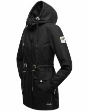 Navahoo Neophee Damen Softshell Parka Schwarz.Gr.S