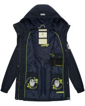 Navahoo Neophee Damen Softshell Parka Navy-Gr.XS