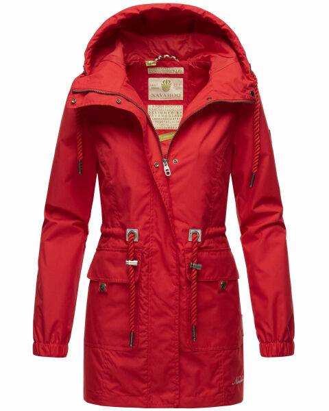 Navahoo Neophee Damen Softshell Parka Rot-Gr.XS