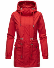 Navahoo Neophee Damen Softshell Parka Rot-Gr.XS