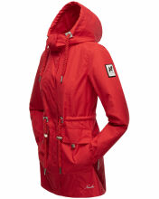 Navahoo Neophee Damen Softshell Parka Rot-Gr.XS