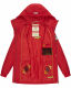 Navahoo Neophee Damen Softshell Parka Rot-Gr.XS