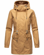 Navahoo Neophee Damen Softshell Parka Camel-Gr.XS