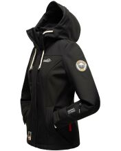 Marikoo Kleinezicke Damen Softshell Jacke Schwarz-Gr.XXXL