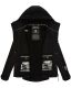 Marikoo Kleinezicke Damen Softshell Jacke Schwarz-Gr.XXXL