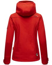 Marikoo Kleinezicke Damen Softshell Jacke Rot-Gr.XXXL