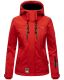 Marikoo Kleinezicke Damen Softshell Jacke Rot-Gr.XXXL