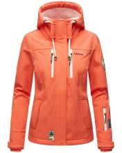 Marikoo Kleinezicke Damen Softshell Jacke Coral-Gr.XXXL