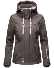 Marikoo Kleinezicke Damen Softshell Jacke Grau-Gr.XXXL
