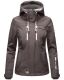 Marikoo Kleinezicke Damen Softshell Jacke Grau-Gr.XXXL