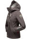 Marikoo Kleinezicke Damen Softshell Jacke Grau-Gr.XXXL