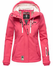 Marikoo Kleinezicke Damen Softshell Jacke Pink-Gr.M