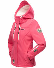 Marikoo Kleinezicke Damen Softshell Jacke Pink-Gr.M