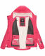 Marikoo Kleinezicke Damen Softshell Jacke Pink-Gr.M