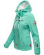 Marikoo Kleine Zicke Damen Softshell Frühling Übergangs Jacke Aqua Green Größe S - Gr. 36