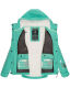 Marikoo Kleine Zicke Damen Softshell Frühling Übergangs Jacke Aqua Green Größe S - Gr. 36