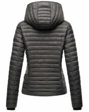 Navahoo Kimuk Damen Übergangs Steppjacke Anthrazit Größe L - Gr. 40