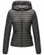 Navahoo Kimuk Damen Übergangs Steppjacke Anthrazit Größe L - Gr. 40