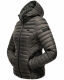 Marikoo Samtpfote leichte Damen Steppjacke Anthrazit Größe S - Gr. 36