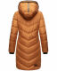 Marikoo Armasa lange Damen Winter Steppjacke Cinnamon Größe M - Gr. 38
