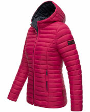 Marikoo Asraa Damen Übergangsjacke Steppjacke Fuchsia Größe S - Gr. 36