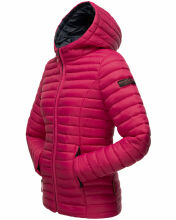 Marikoo Asraa Damen Übergangsjacke Steppjacke Fuchsia Größe S - Gr. 36