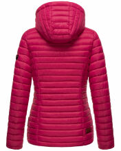 Marikoo Asraa Damen Übergangsjacke Steppjacke Fuchsia Größe S - Gr. 36