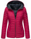 Marikoo Asraa Damen Übergangsjacke Steppjacke Fuchsia Größe S - Gr. 36