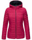 Marikoo Asraa Damen Übergangsjacke Steppjacke Fuchsia Größe S - Gr. 36