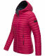 Marikoo Asraa Damen Übergangsjacke Steppjacke Fuchsia Größe S - Gr. 36