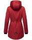 Navahoo Avrille Damen Parka Winterjacke mit Kapuze Blood Red Größe S - Gr. 36