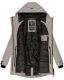 Navahoo Avrille Damen Parka Winterjacke mit Kapuze Zink Grau Größe S - Gr. 36