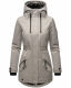 Navahoo Avrille Damen Parka Winterjacke mit Kapuze Zink Grau Größe M - Gr. 38