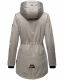 Navahoo Avrille Damen Parka Winterjacke mit Kapuze Zink Grau Größe M - Gr. 38