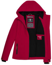 Marikoo Brombeere Damen Übergansjacke Frühlings Jacke Fuchsia Größe M - Gr. 38