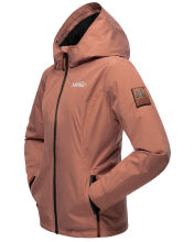 Marikoo Brombeere Damen Übergansjacke Frühlings Jacke Terracotta Größe XS - Gr. 34