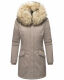 Navahoo Christal ladies winter jacket parka with faux fur  Größe L - Gr. 40
