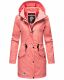 Navahoo Deike ladies rain jacket raincoat long teddy fur  Größe M - Gr. 38