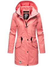 Navahoo Deike ladies rain jacket raincoat long teddy fur  Größe XL - Gr. 42
