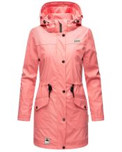 Navahoo Deike ladies rain jacket raincoat long teddy fur  Größe XL - Gr. 42