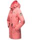 Navahoo Deike ladies rain jacket raincoat long teddy fur  Größe XL - Gr. 42