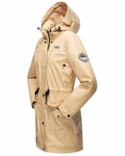 Navahoo Deike ladies rain jacket raincoat long teddy fur  Größe S - Gr. 36
