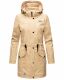 Navahoo Deike ladies rain jacket raincoat long teddy fur  Größe S - Gr. 36